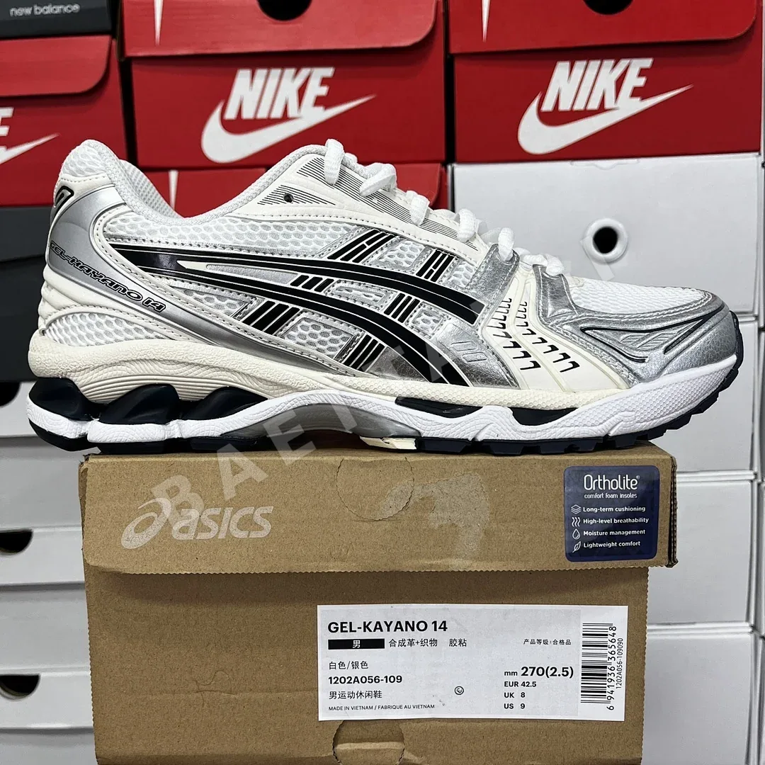 아식스 [TOP] 젤 카야노 14 1202A056-109 200245 Asics Gel-Kayano 14 White Midnight 상세 이미지 9