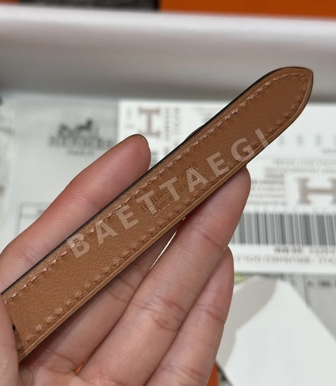 에르메스 팝H 에포손 카프스킨 벨트 상세 이미지 7