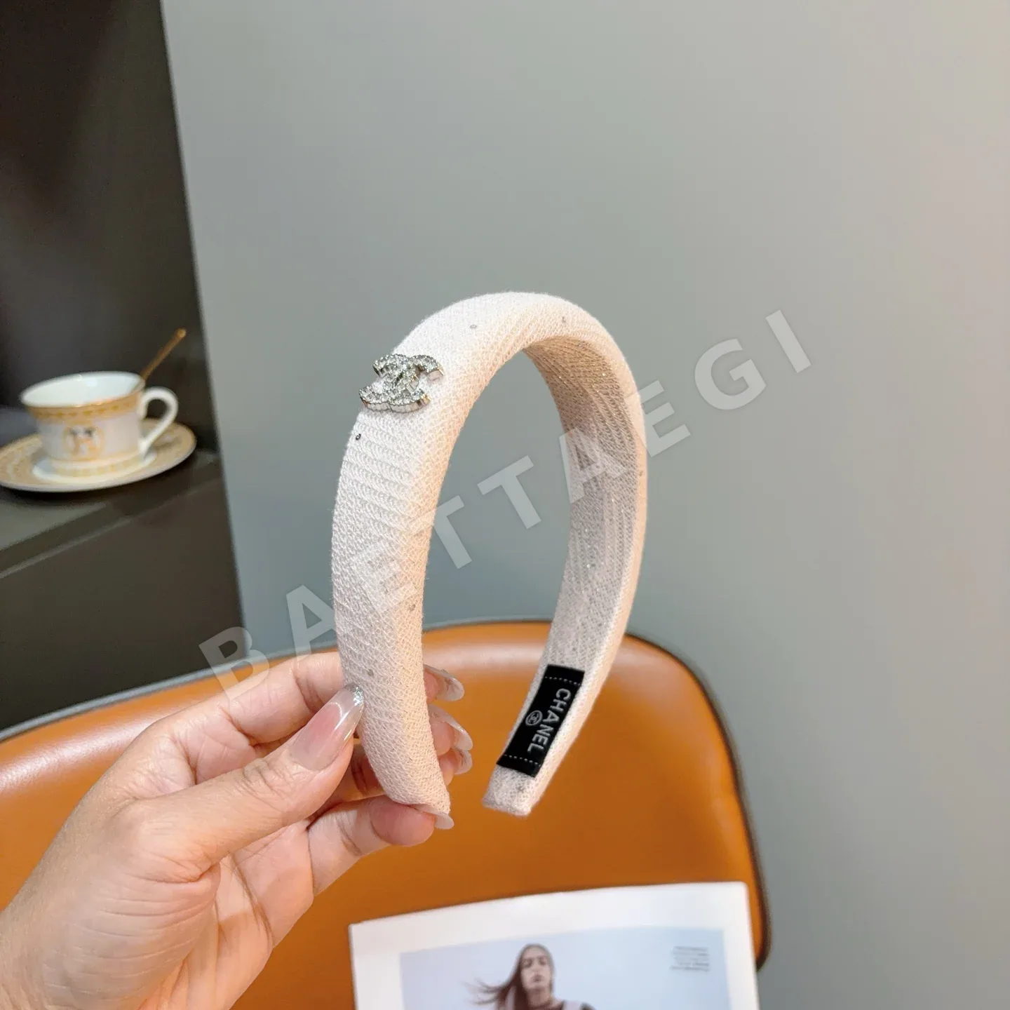 샤넬 레트로 헤어밴드 182701