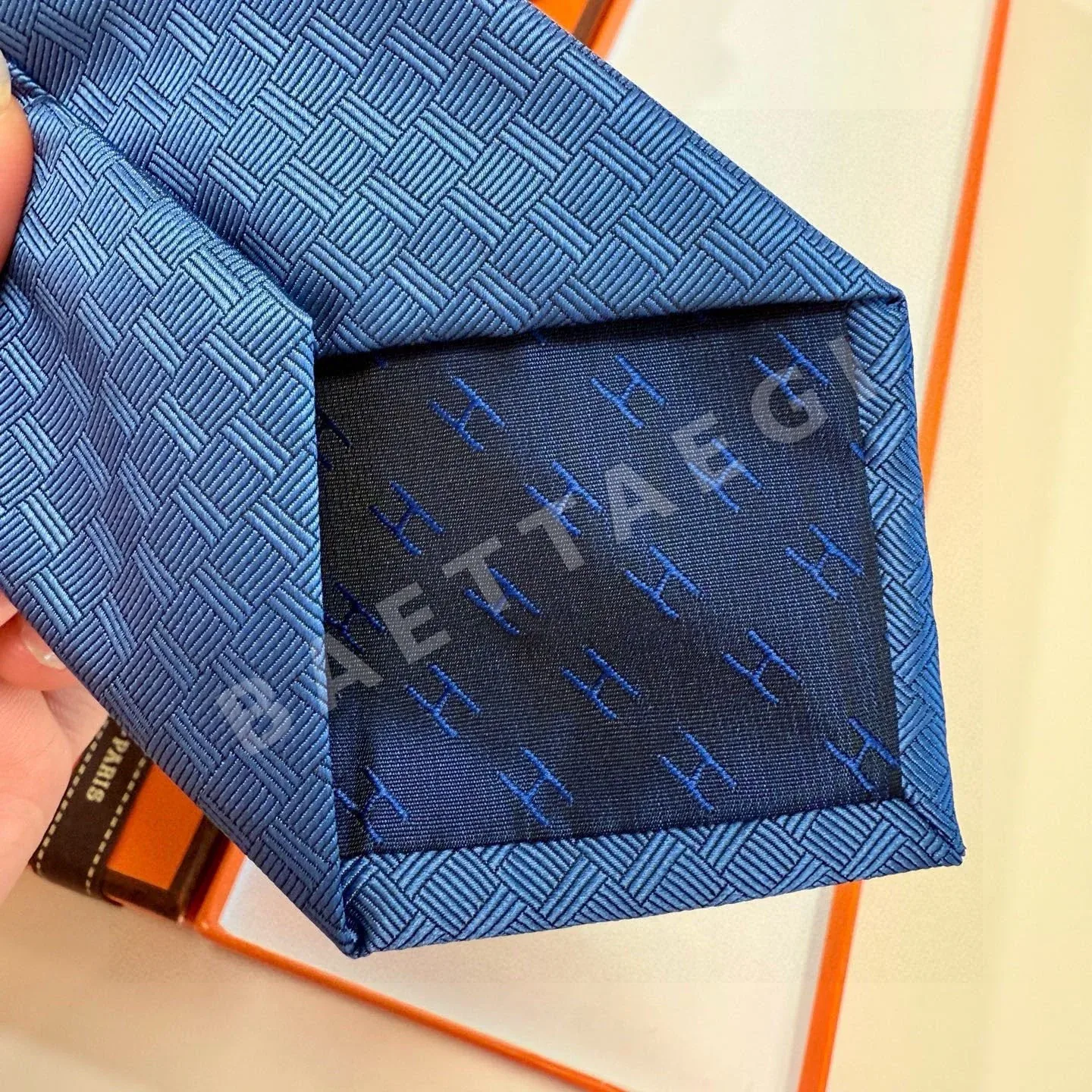 에르메스 키 투 해피니스 넥타이 상세 이미지 7