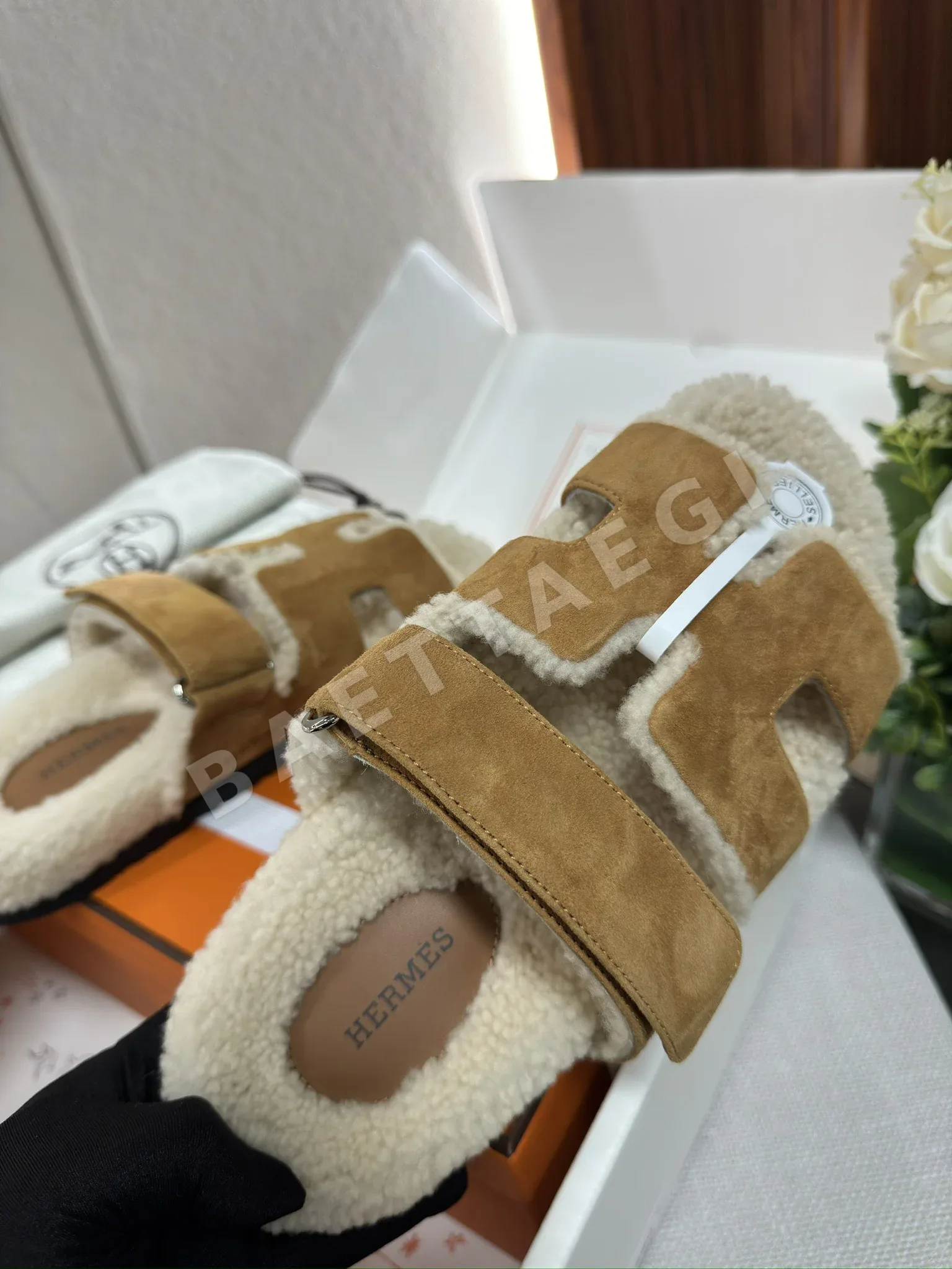 에르메스 시프레 슬리퍼 상세 이미지 9