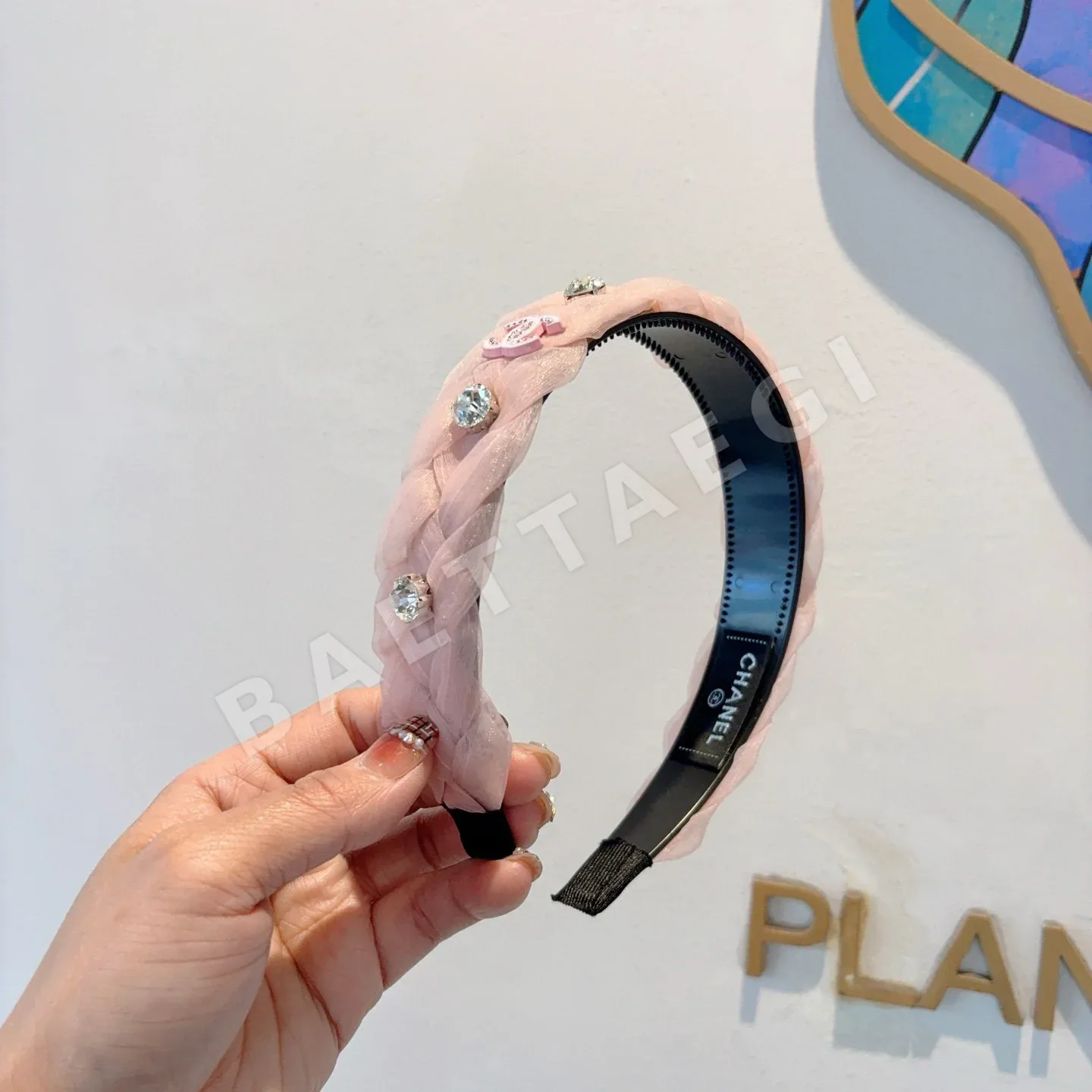 샤넬 와이드 브림 헤드밴드 헤어악세 183044