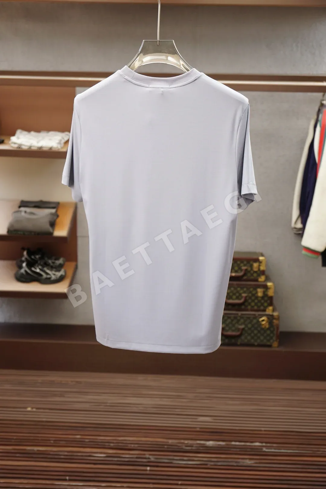 브루넬로쿠치넬리 남성 피마 코튼 반팔 티셔츠 상세 이미지 3