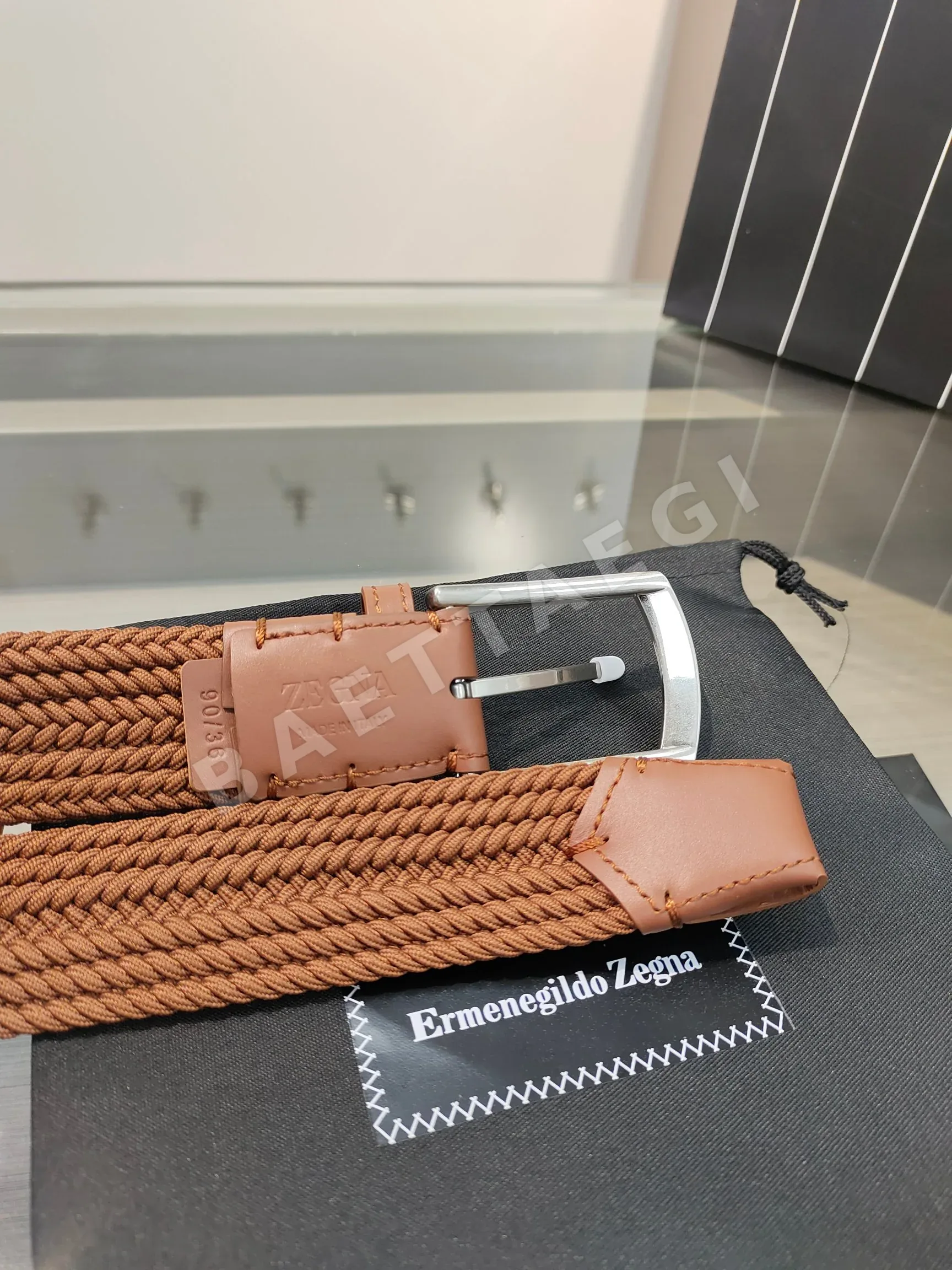 제냐 벨트 59257 Zegna Belt 상세 이미지 5