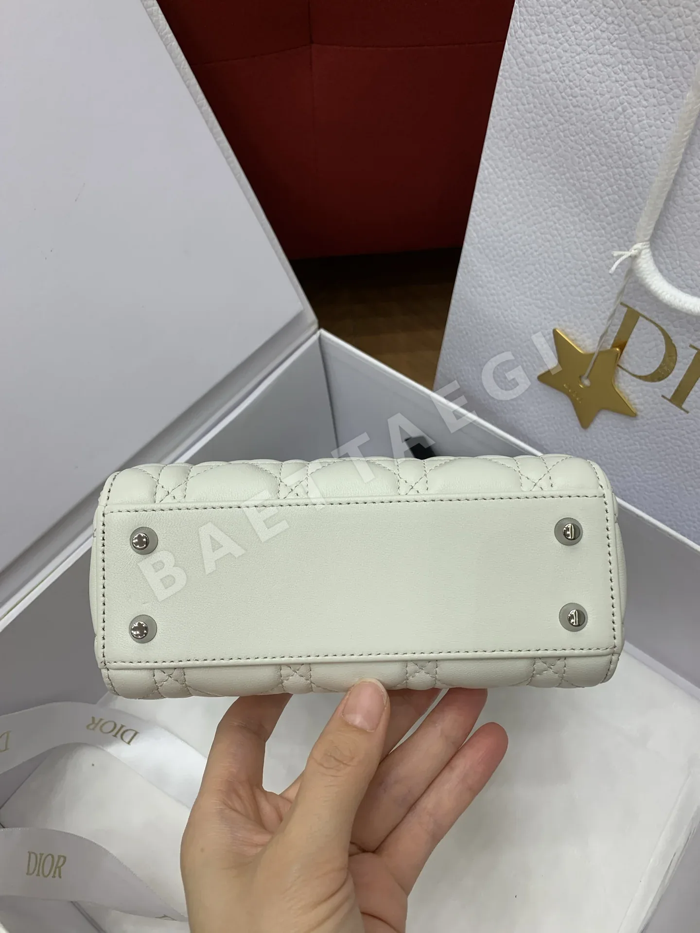 디올 라디 다 미니 보우 램스킨 가방 상세 이미지 6
