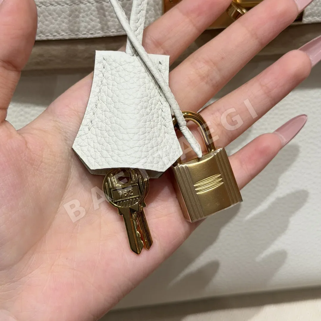 에르메스 버킨 30 머쉬룸 토고 가죽 가방 상세 이미지 9