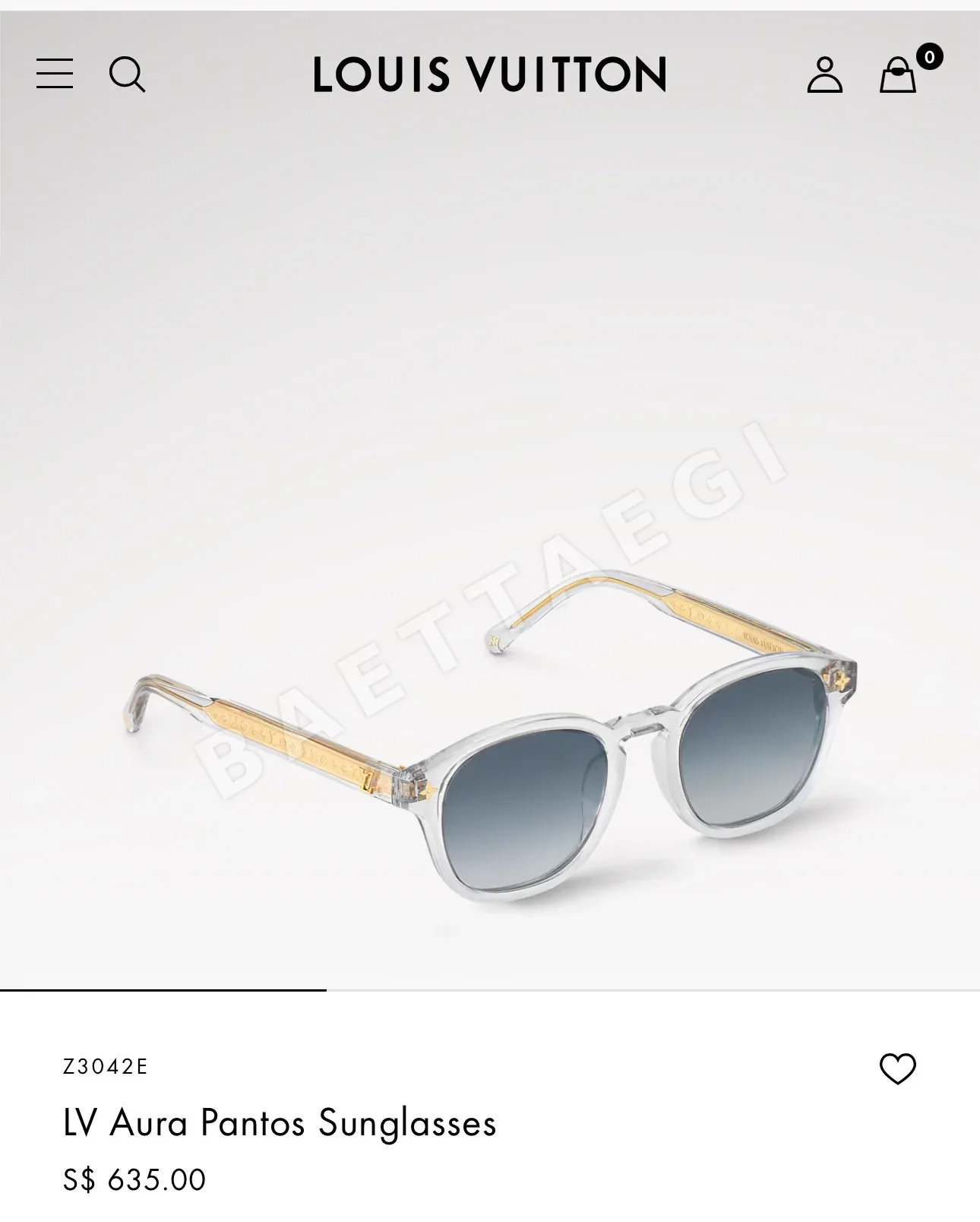 루이비통 선글라스 72900 Louis Vuitton Sunglasses 상세 이미지 16