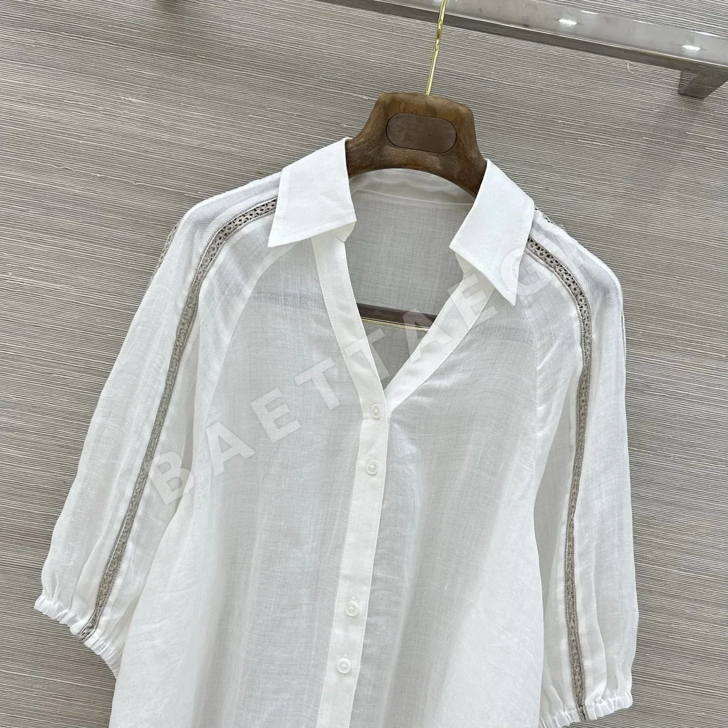 로로피아나 린넨 여성 바지 상세 이미지 2