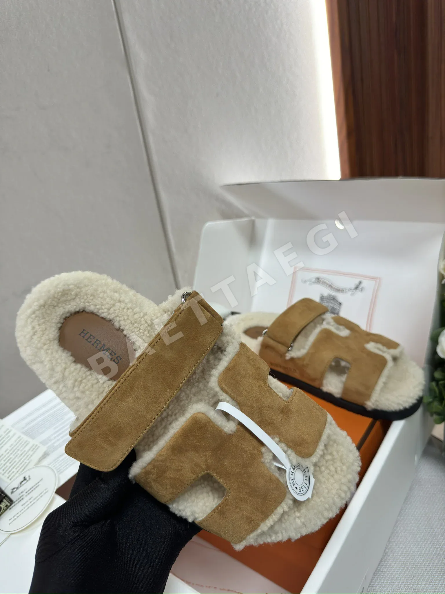에르메스 시프레 슬리퍼 상세 이미지 4