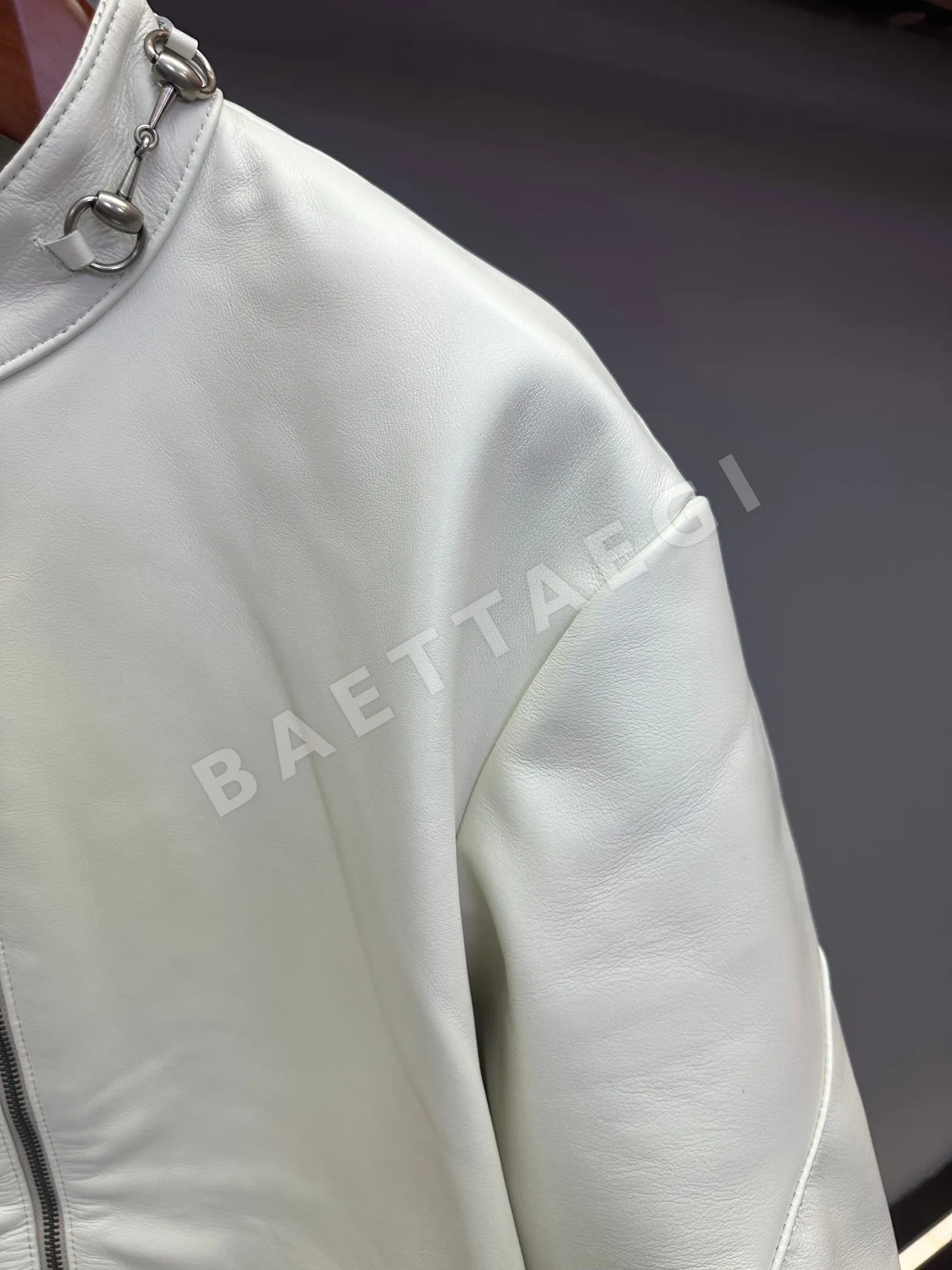구찌 가죽 자켓 상세 이미지 7