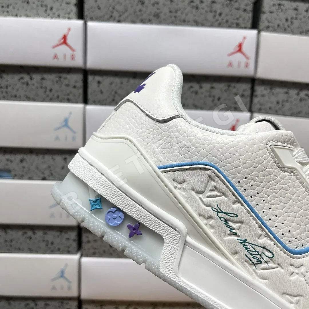 루이비통 [TG] 205779 Louis Vuitton WHITE BLUE 상세 이미지 3