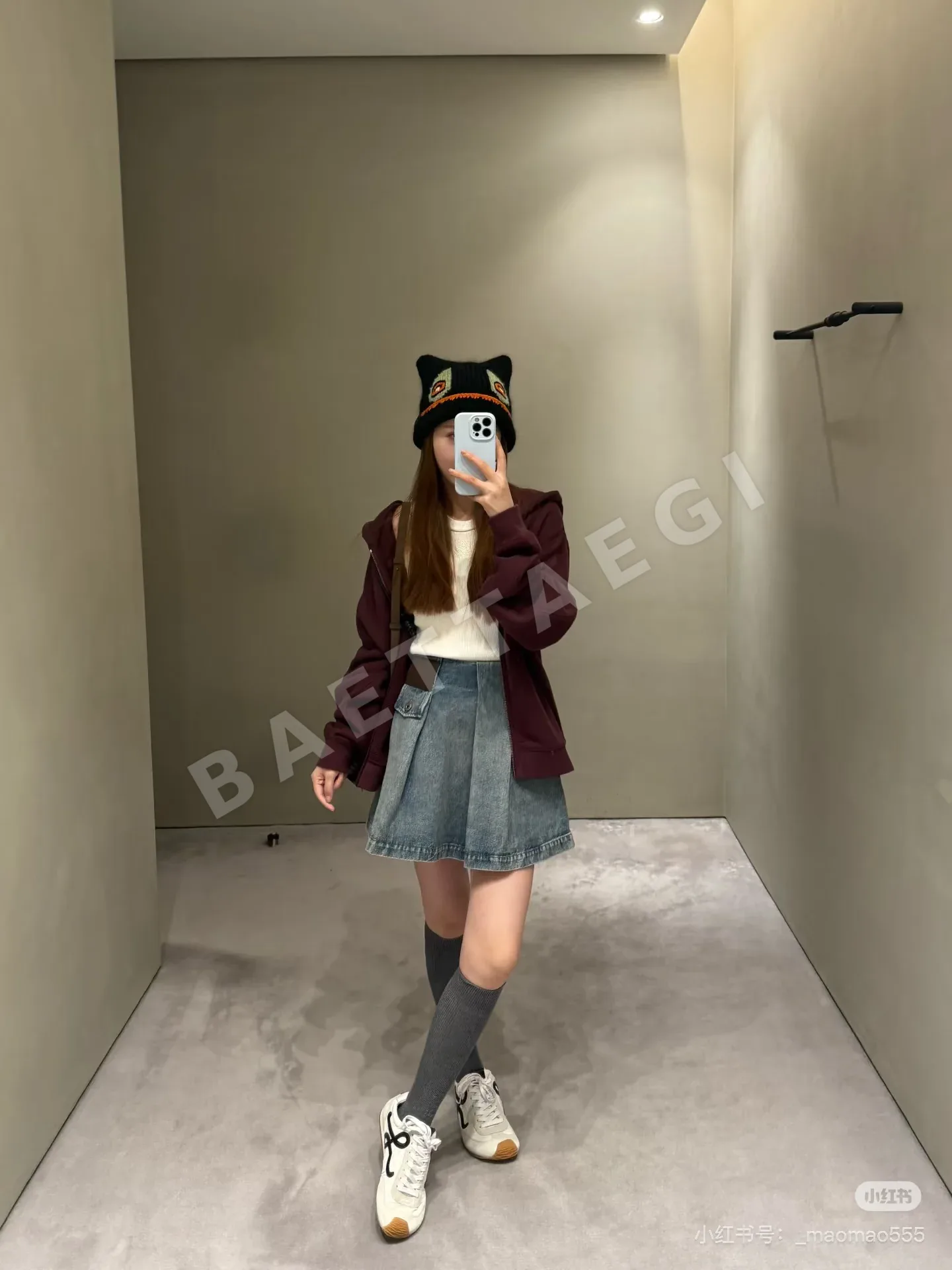 로에베 여성 긴팔 티셔츠 상세 이미지 5