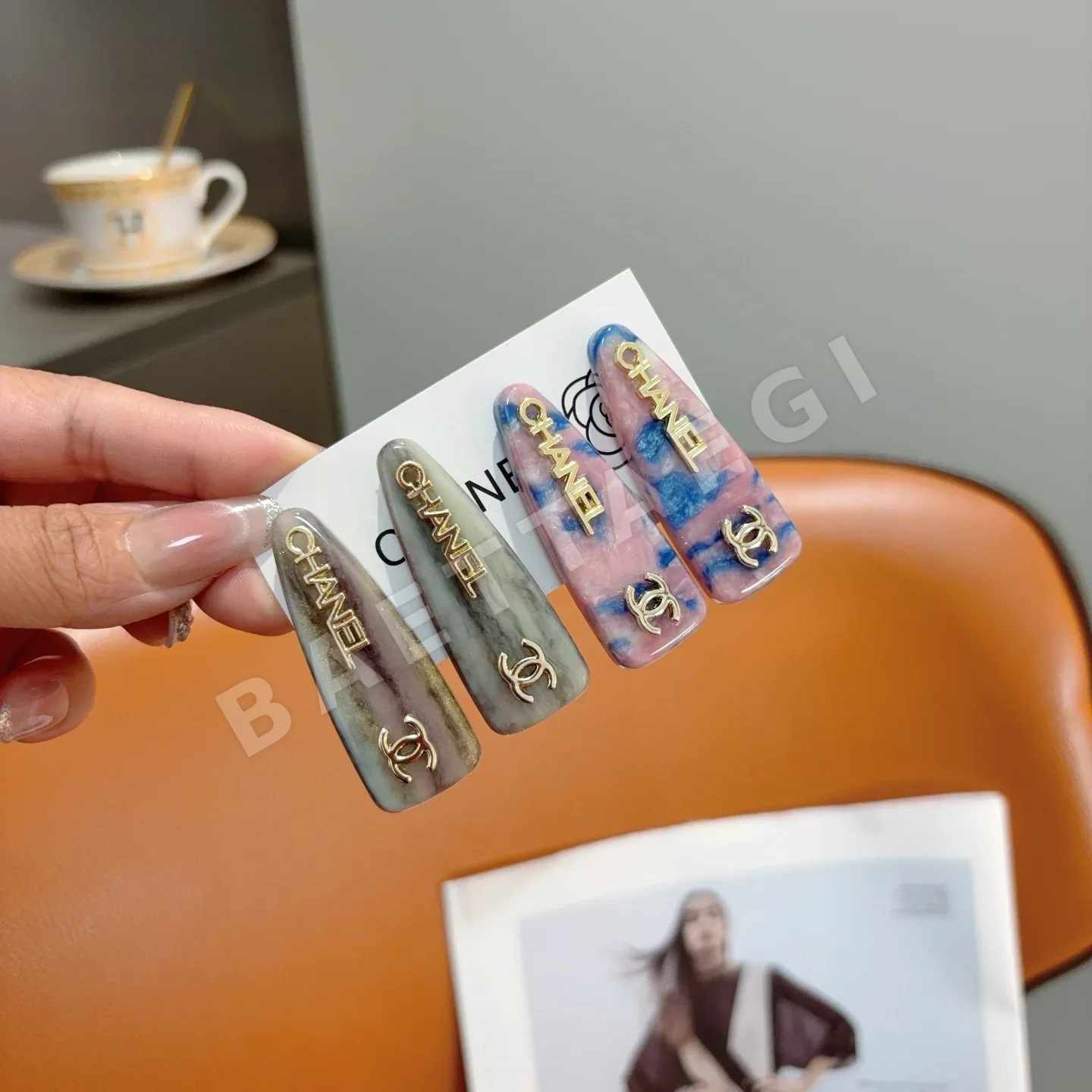 샤넬 메탈릭 BB클립 헤어악세사리 세트 상세 이미지 7
