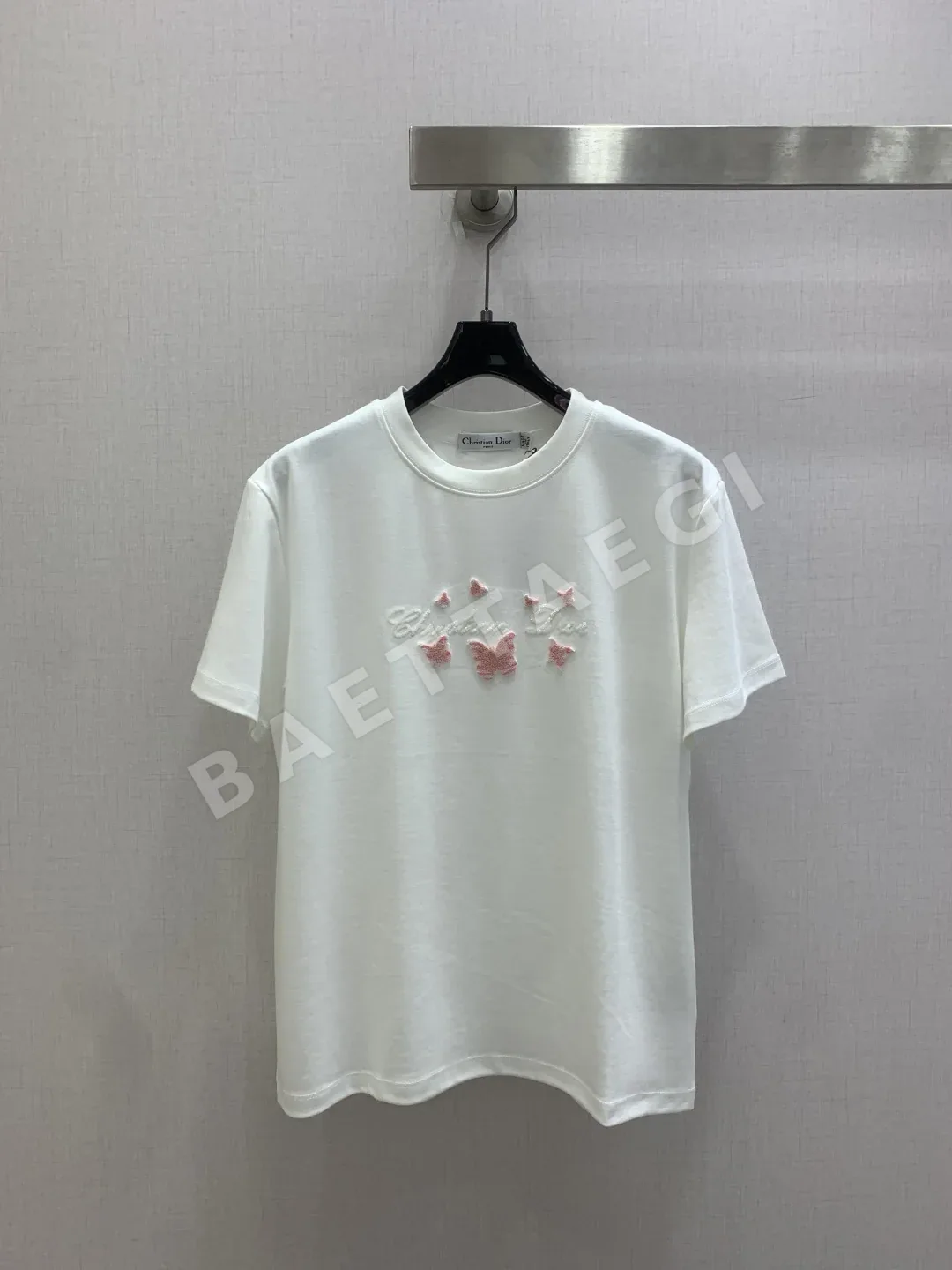 디올 칫솔 자수 반팔 티셔츠 41558