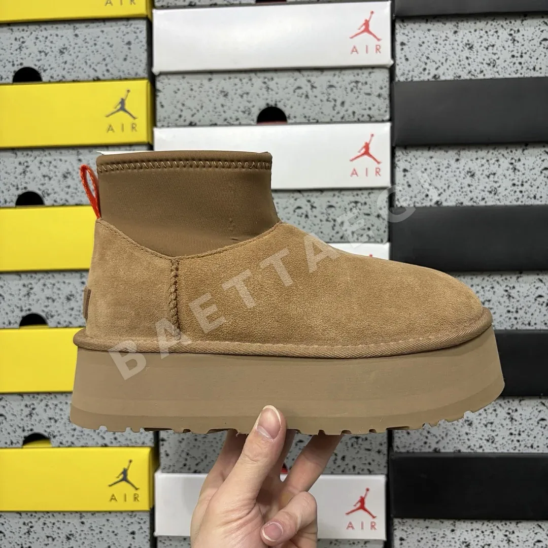 어그 [TOP] 브라운 208883 UGG Classic Mini Dipper Boot -8170 상세 이미지 9