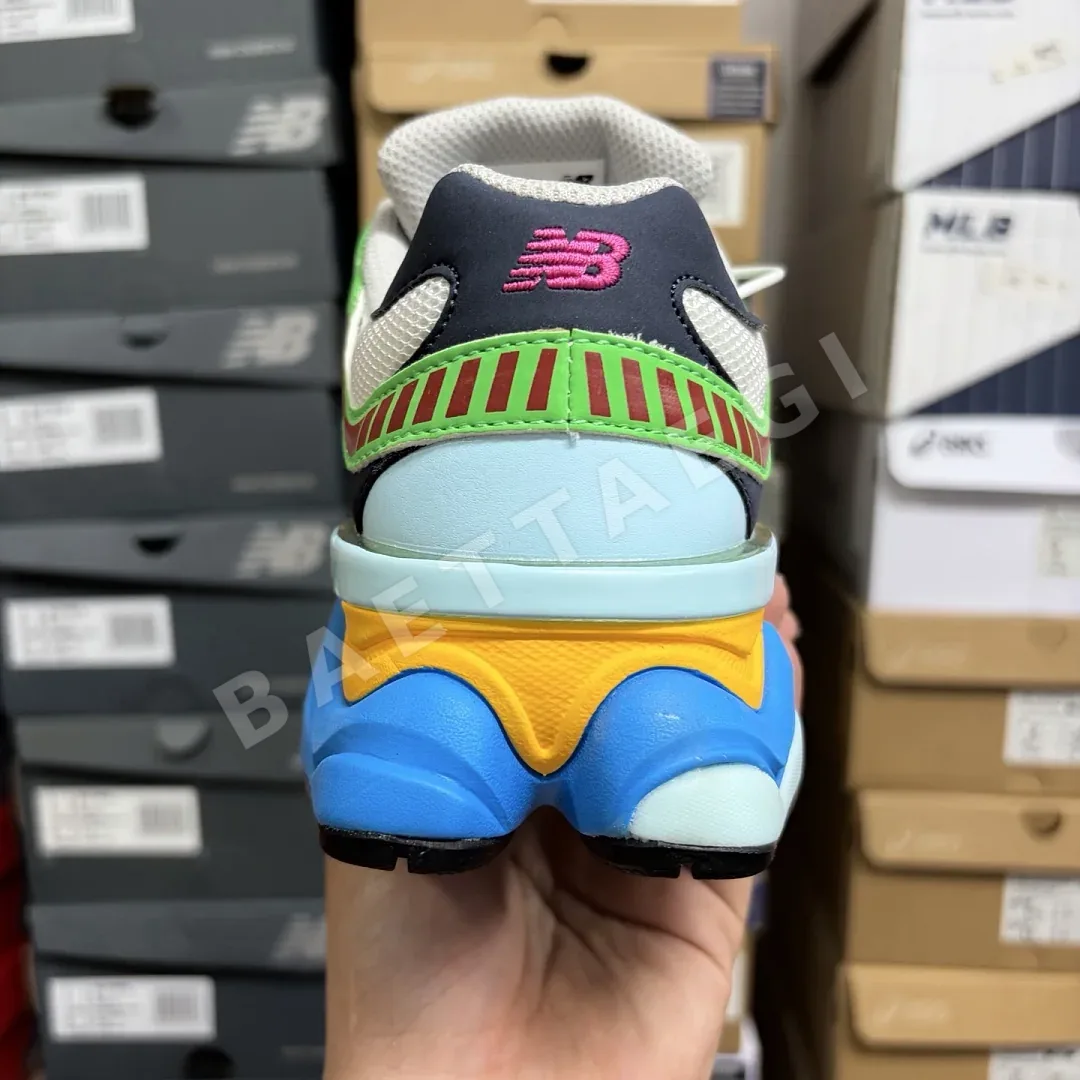 뉴발란스 [C] 9060 화이트 그린 U9060NBN 202087 New Balance 9060 상세 이미지 6