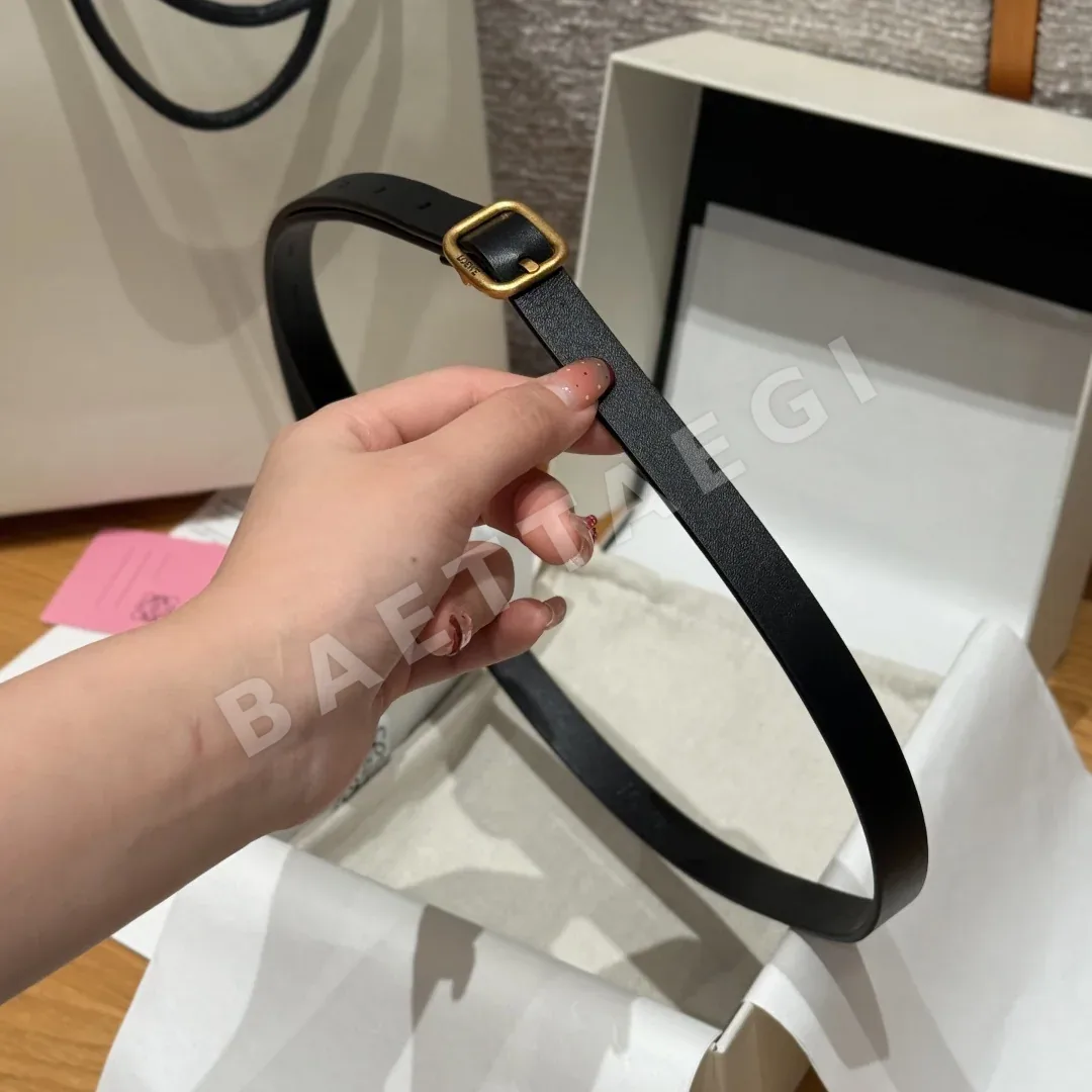 로에베 소가죽 클래식 벨트 상세 이미지 5