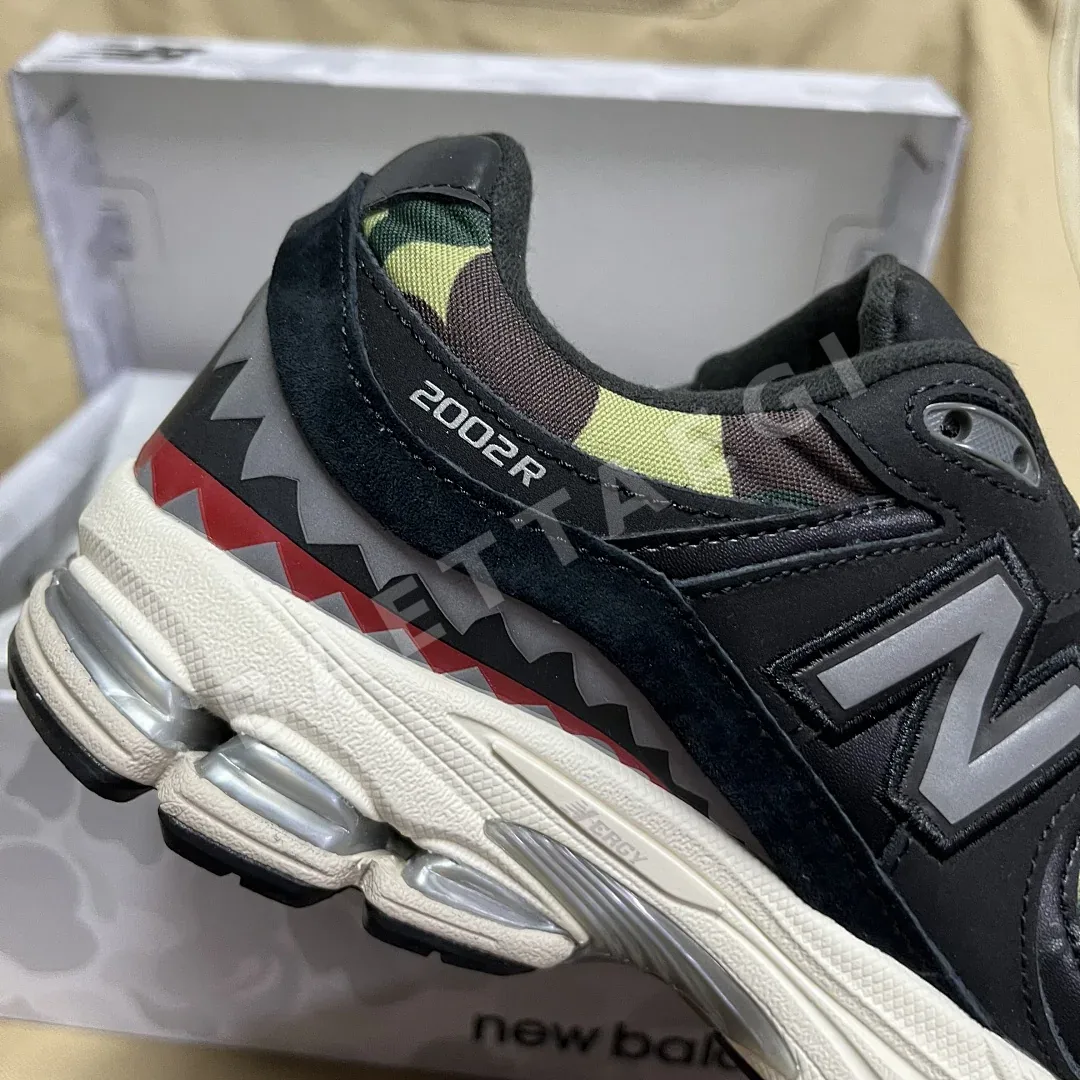 뉴발란스 [TOP] 2002R BAPE M2002RBF 202031 New Balance 2002R BAPE Black 상세 이미지 8