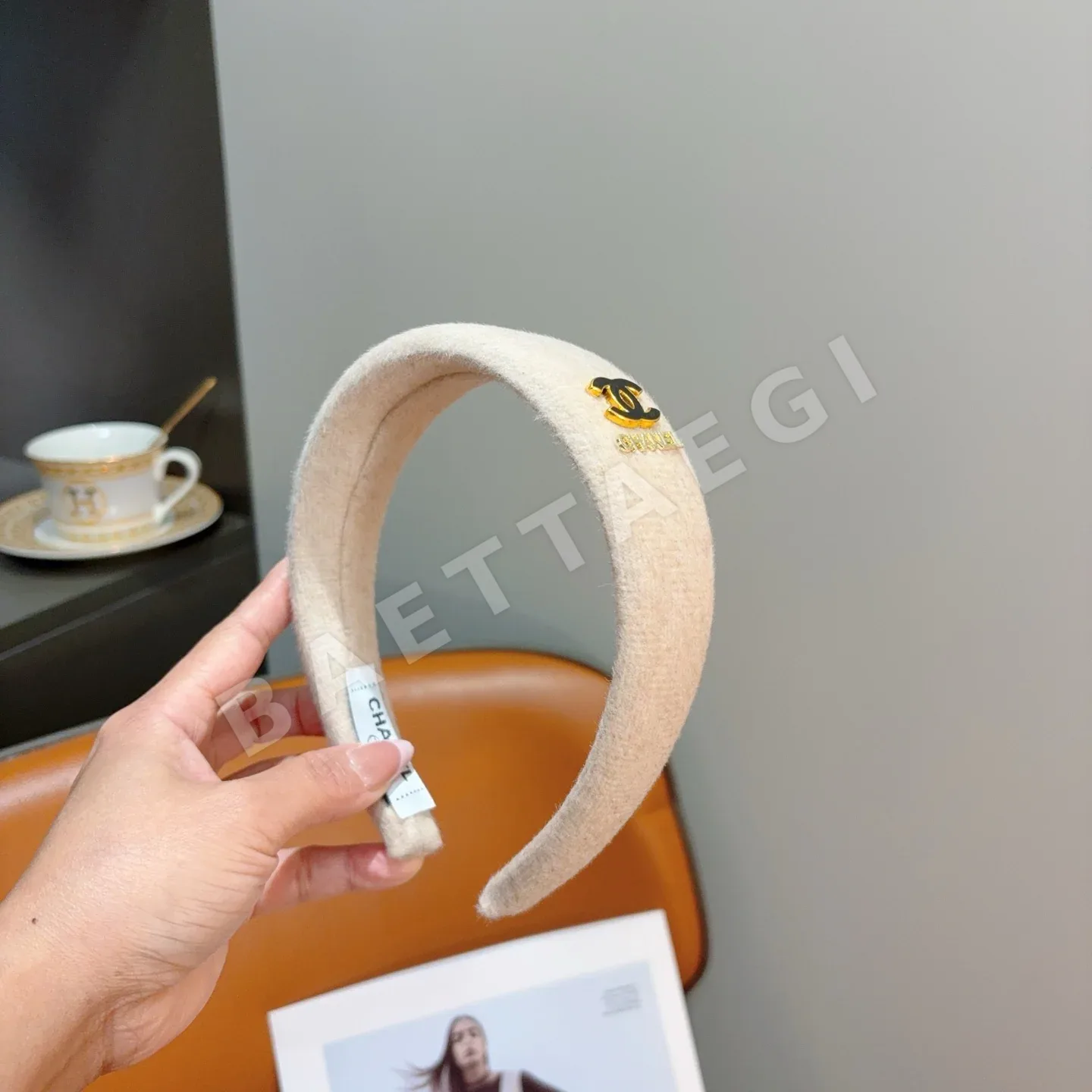 샤넬 레트로 헤어밴드 상세 이미지 3