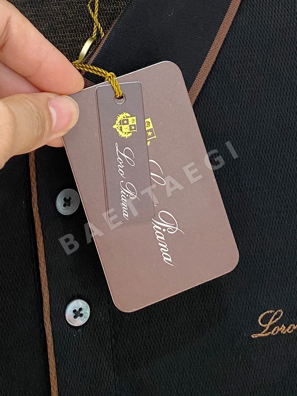 로로피아나 남성 반팔 티셔츠 상세 이미지 6