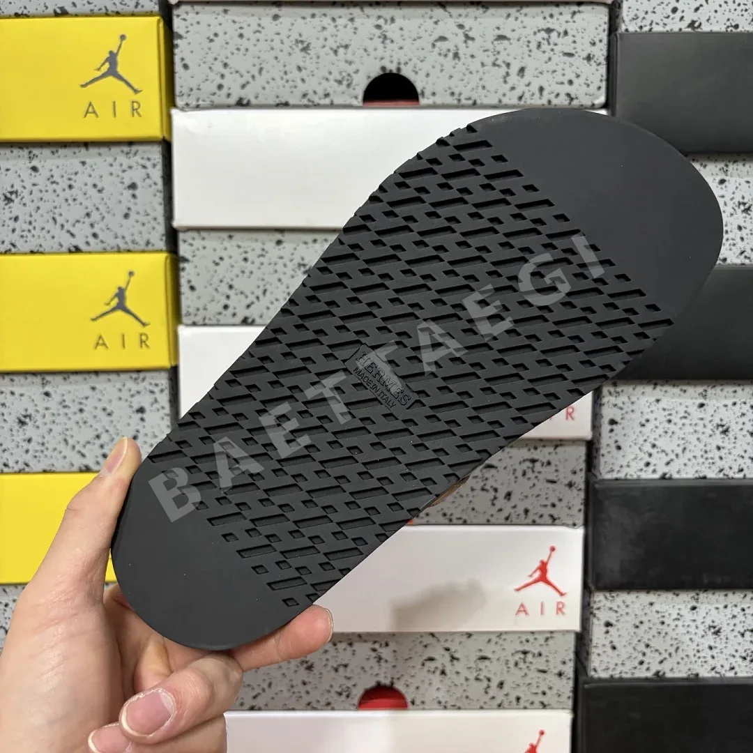 에르메스 [YX] 오렌지 205765 Hermes Chypre Sandal 상세 이미지 9