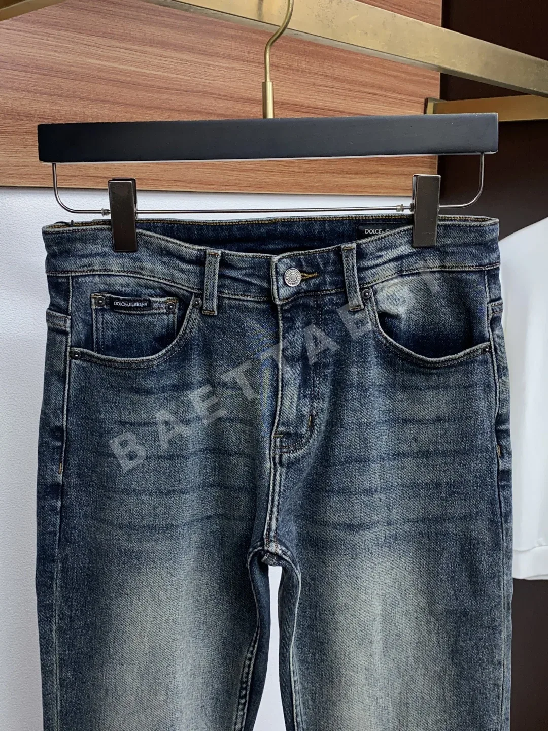 돌체앤가바나 슬림핏 남성 바지 상세 이미지 3