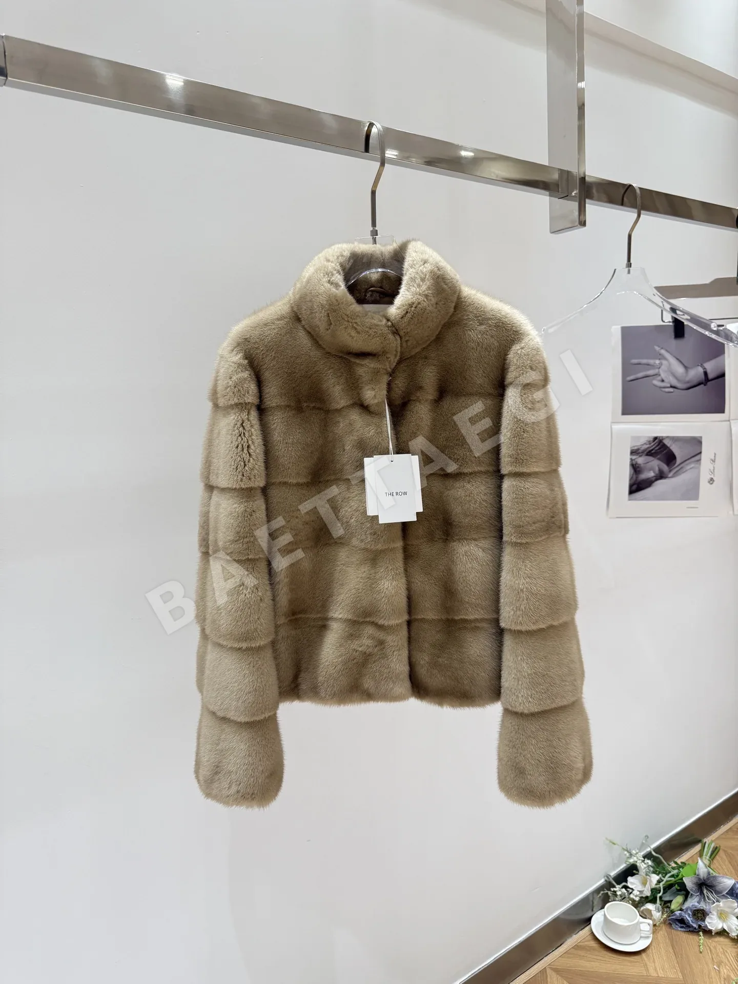 더로우 밍크 코트 자켓 181250