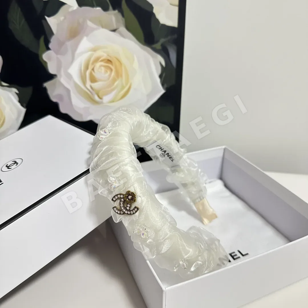 샤넬 튤 헤드밴드 헤어악세사리 상세 이미지 7