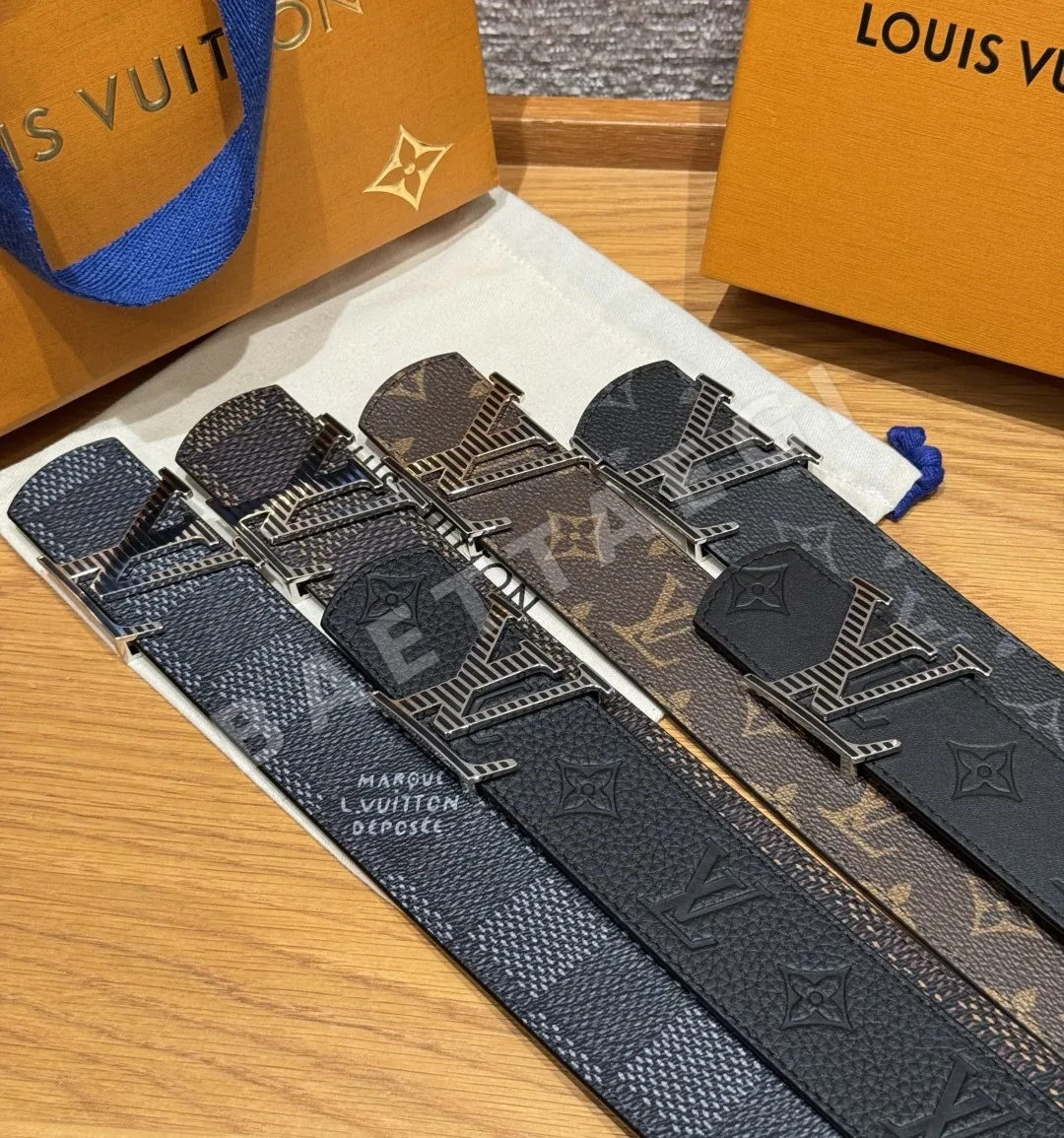 루이비통 디멘션 리버시블 40mm 벨트 상세 이미지 4