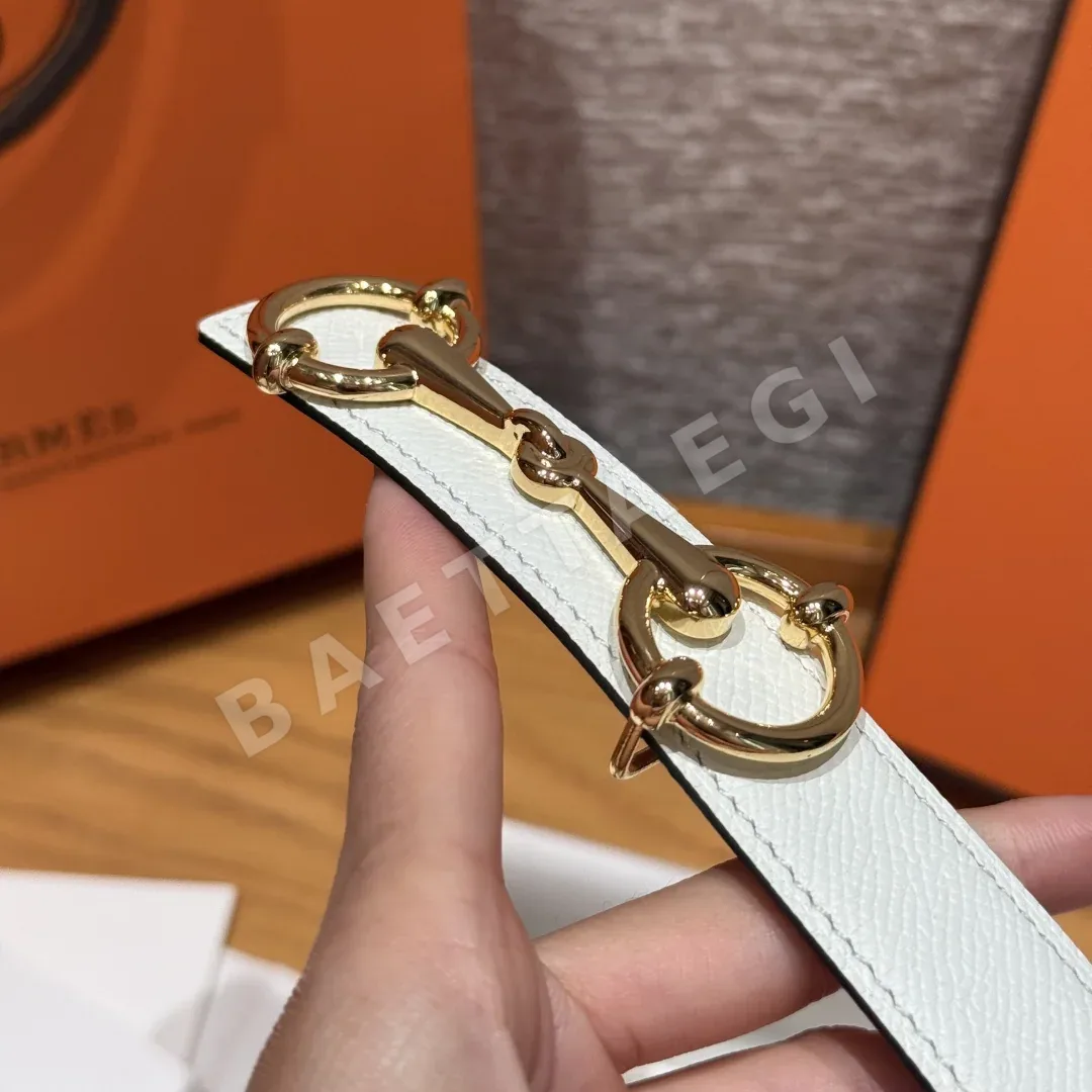 에르메스 헤리티지 양면 가죽 벨트 상세 이미지 4