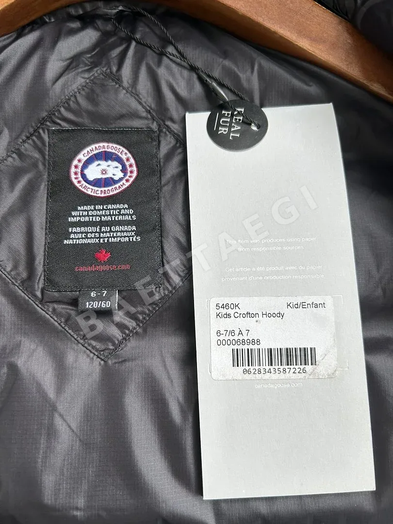 캐나다구스 [TOP] 블랙 205733 Canada Goose Kids E5460 상세 이미지 5