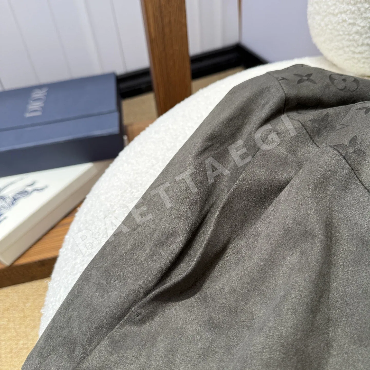 루이비통 스웨이드 남성 자켓 상세 이미지 6