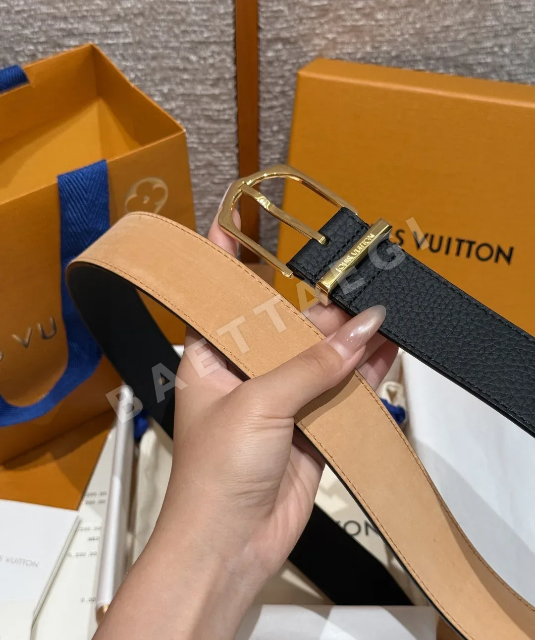 루이비통 라이트플로그 35mm 벨트 상세 이미지 5