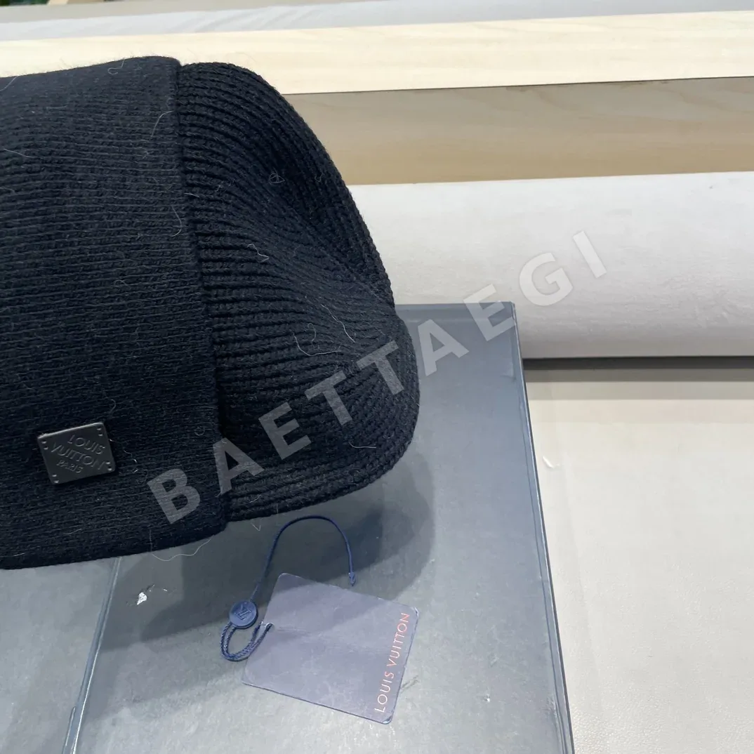 루이비통 울 자수 비니 모자 상세 이미지 6