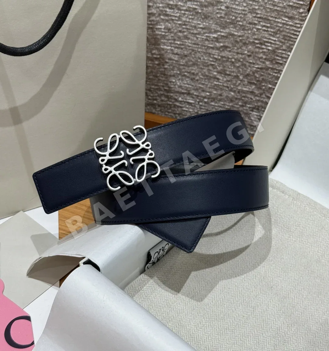 로에베 아나그램 양면 가죽 벨트 상세 이미지 2