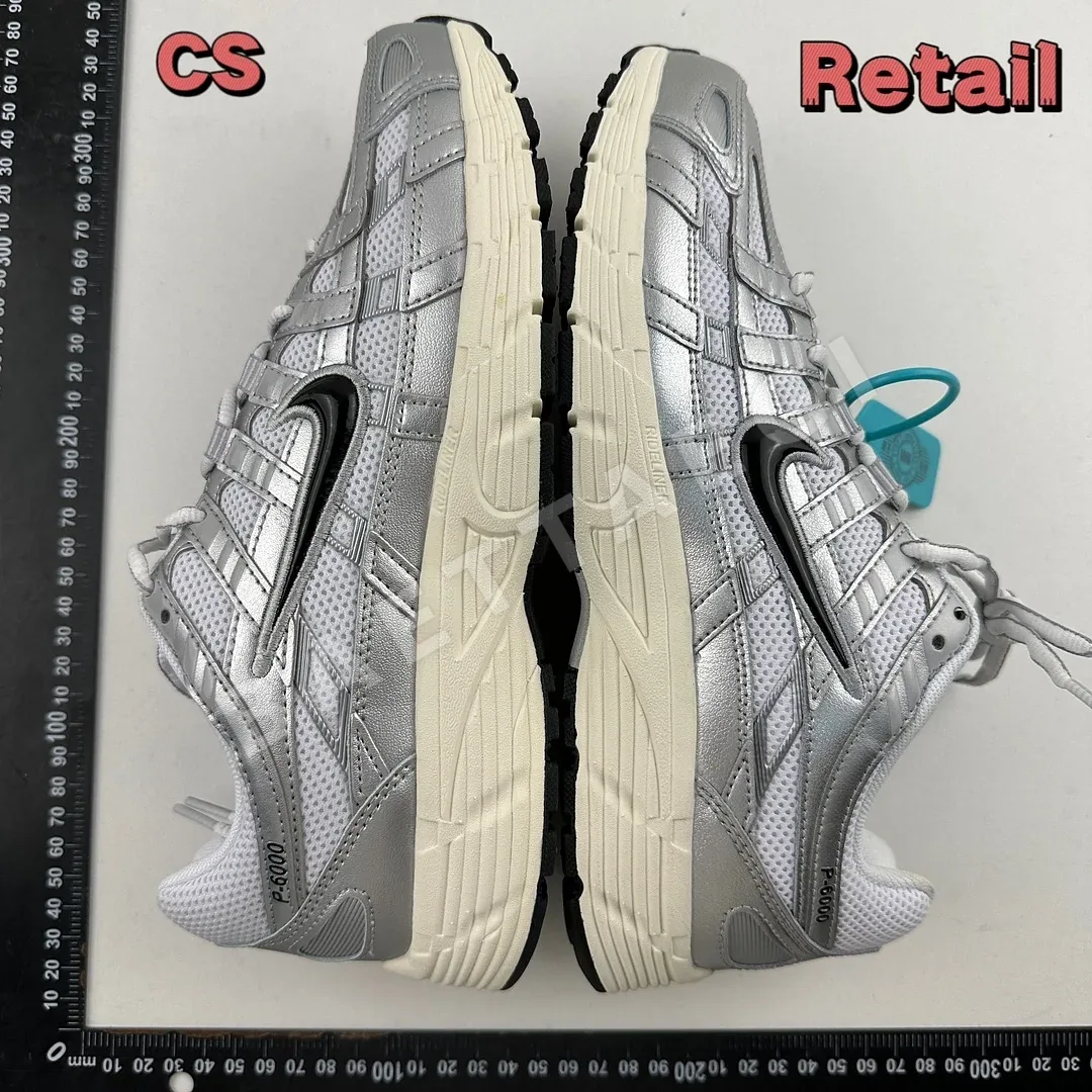 나이키 [CS] P 6000 CD6404-105 201531 Nike P-6000 White Metallic Silver Flat Black 상세 이미지 16