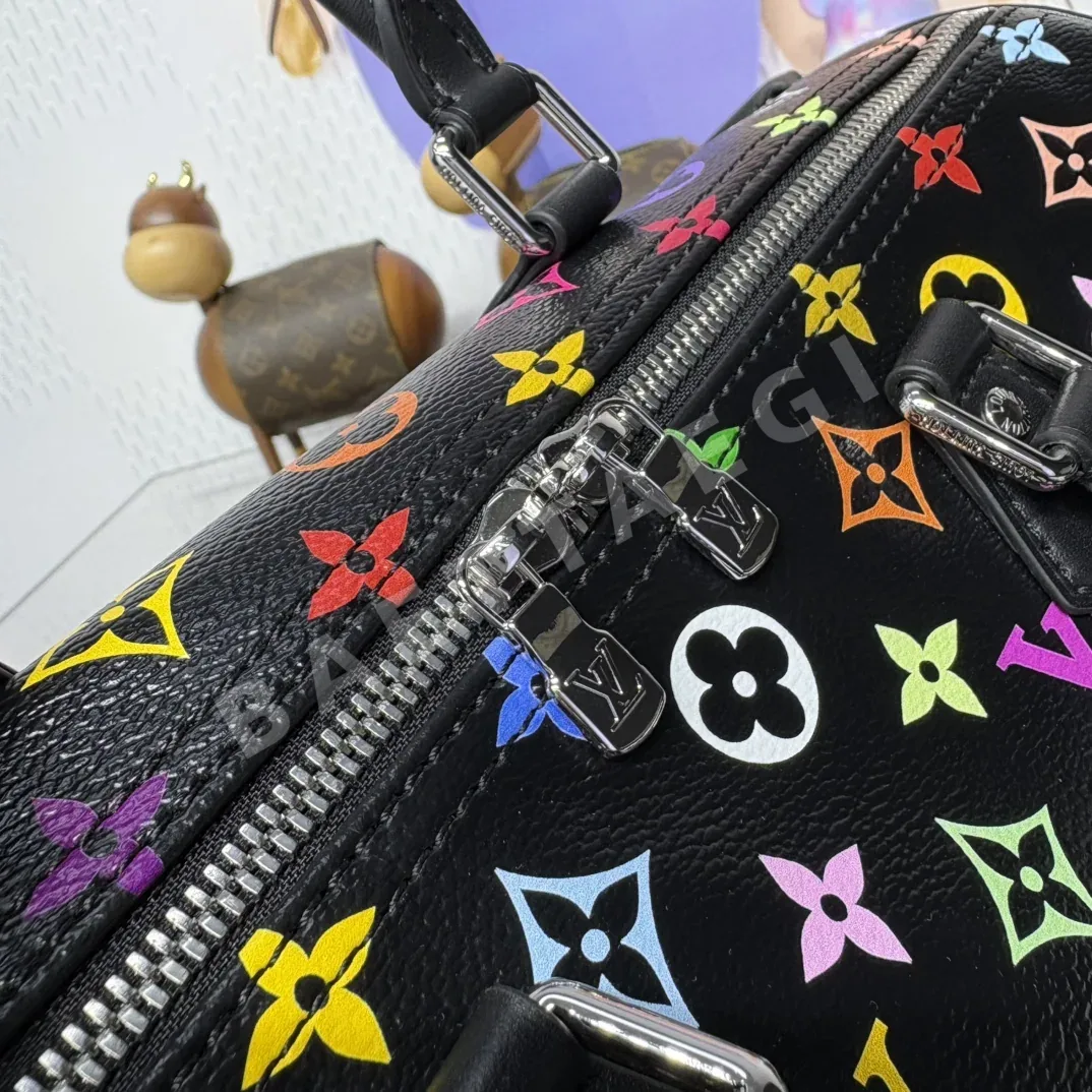 루이비통 모노그램 무지개 스피디 소프트 30 핸드백 M13257 상세 이미지 9