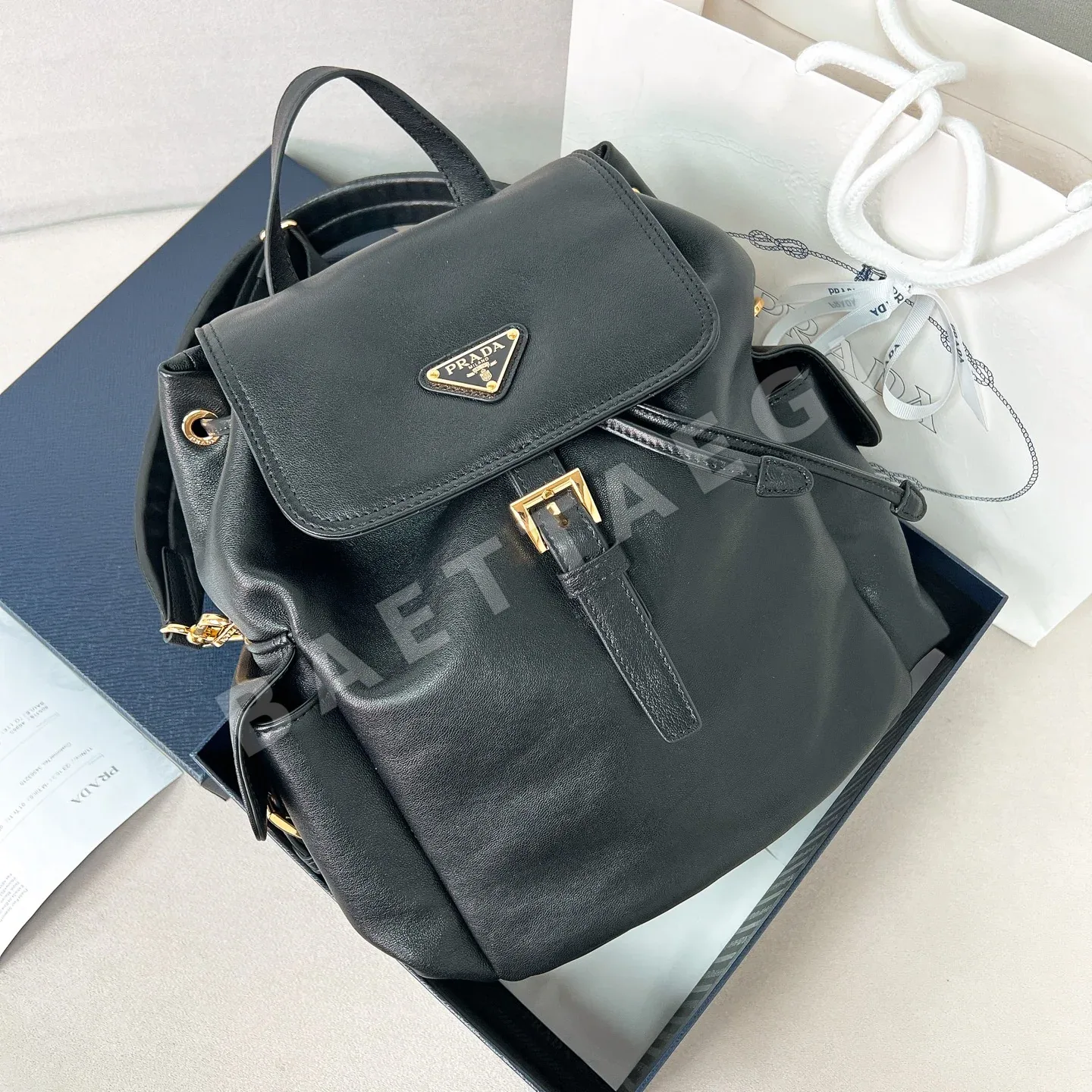 프라다 나파 램스킨 백팩 1BZ080