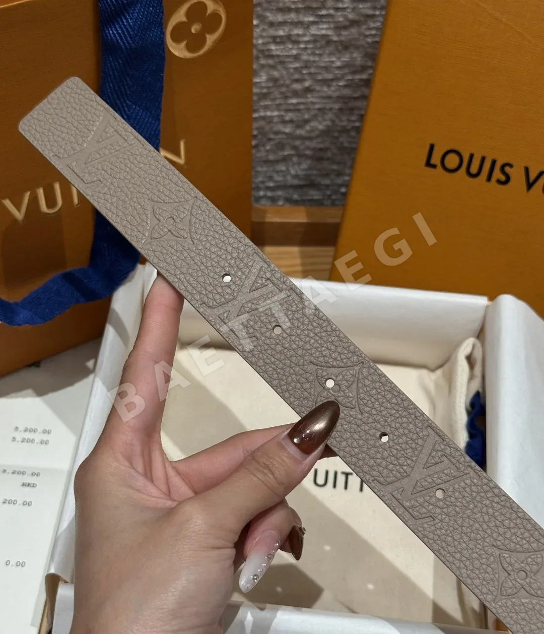 루이비통 디멘션 30mm 리버시블 벨트 상세 이미지 8