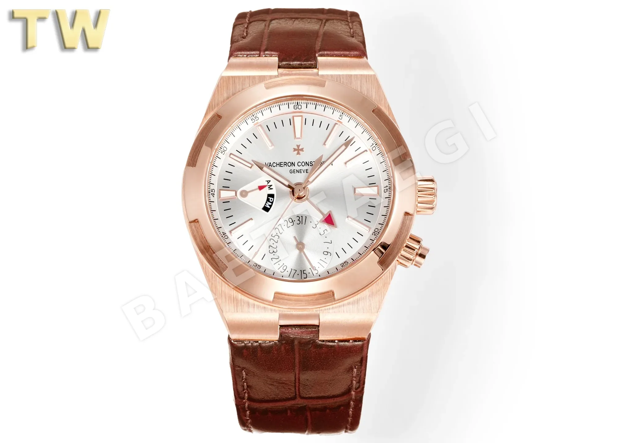 바쉐론 콘스탄틴 오버시즈 스틸 자동 5110 DT 레플리카 43634 Vacheron Constantin