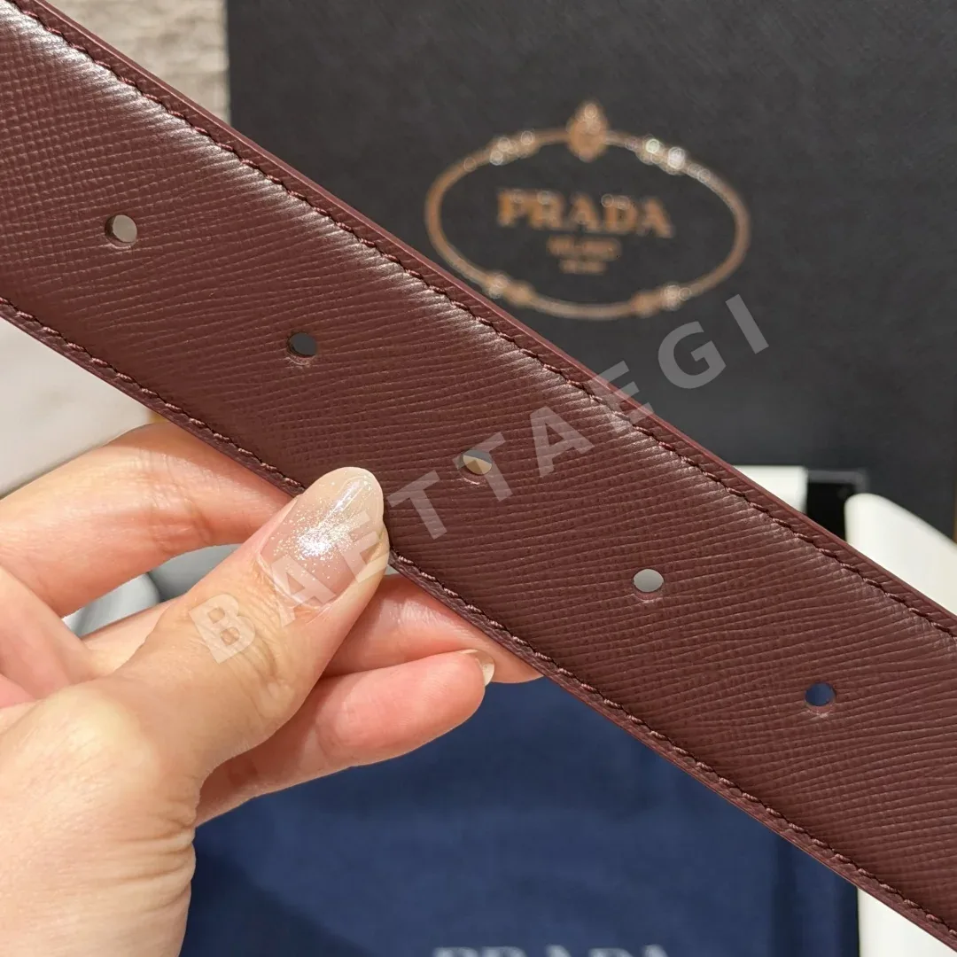프라다 사피아노 가죽 남성 벨트 33mm 상세 이미지 8