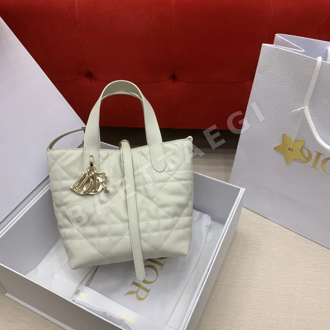 디올 뚜주흐 버티컬 스몰 가죽 가방 상세 이미지 2