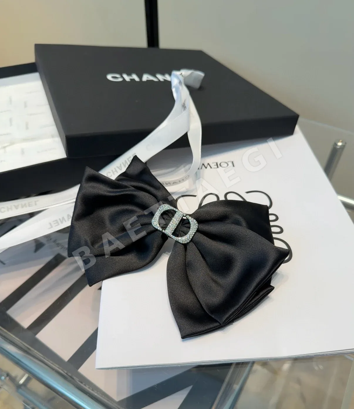 디올 CD 클립 헤어악세사리 상세 이미지 2