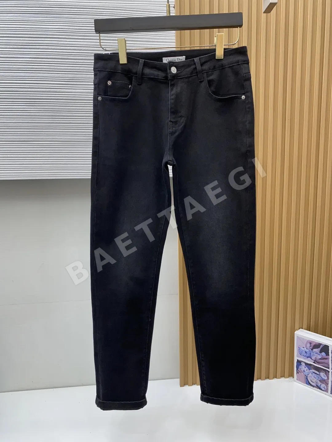 디올 남성 청바지 상세 이미지 2