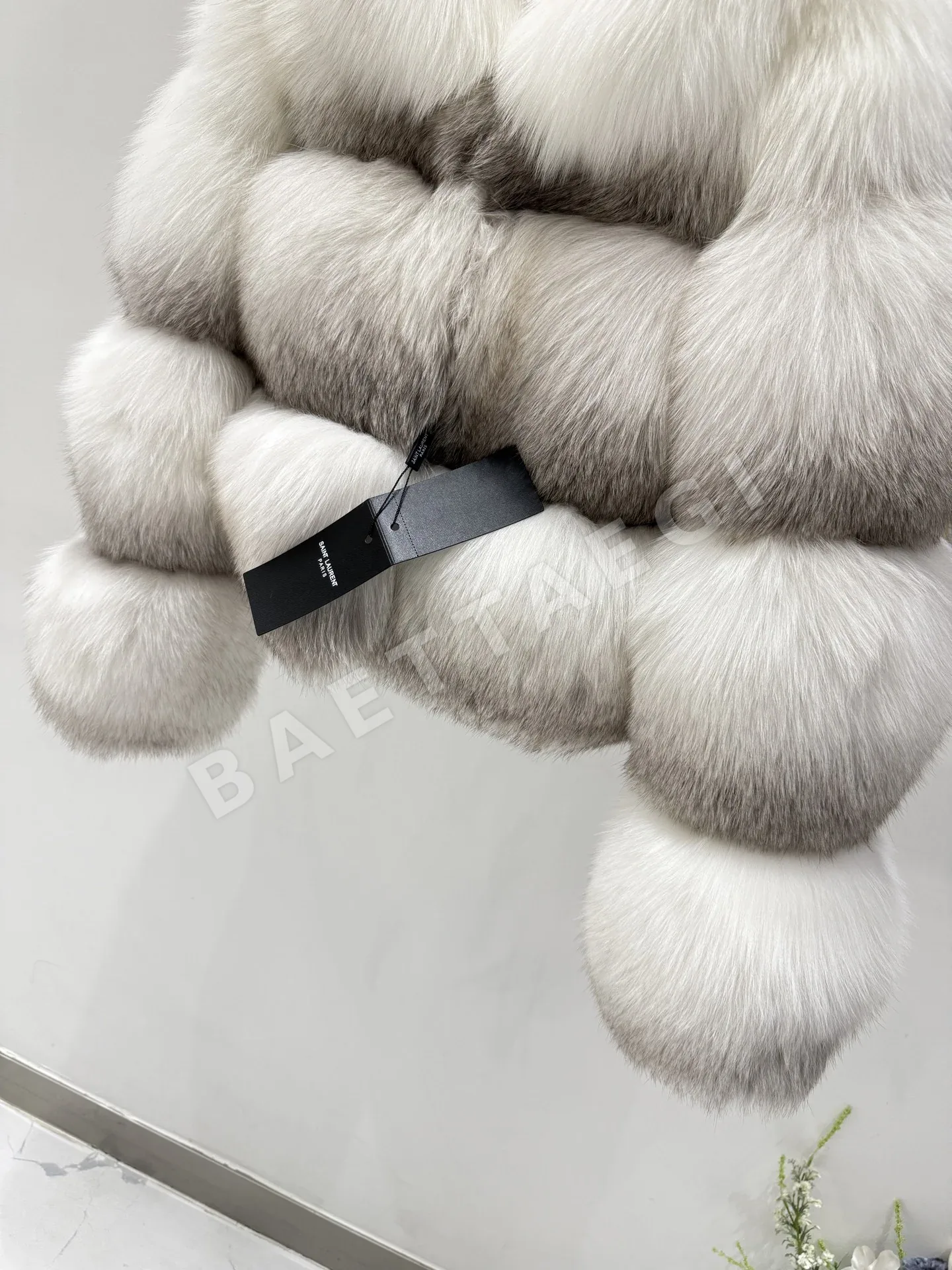 생로랑 여우털 가죽 자켓 상세 이미지 4