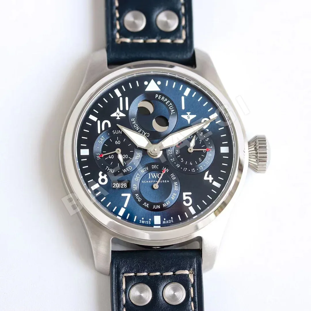 IWC 빅 파일럿 퍼페추얼 캘린더 시계 42526