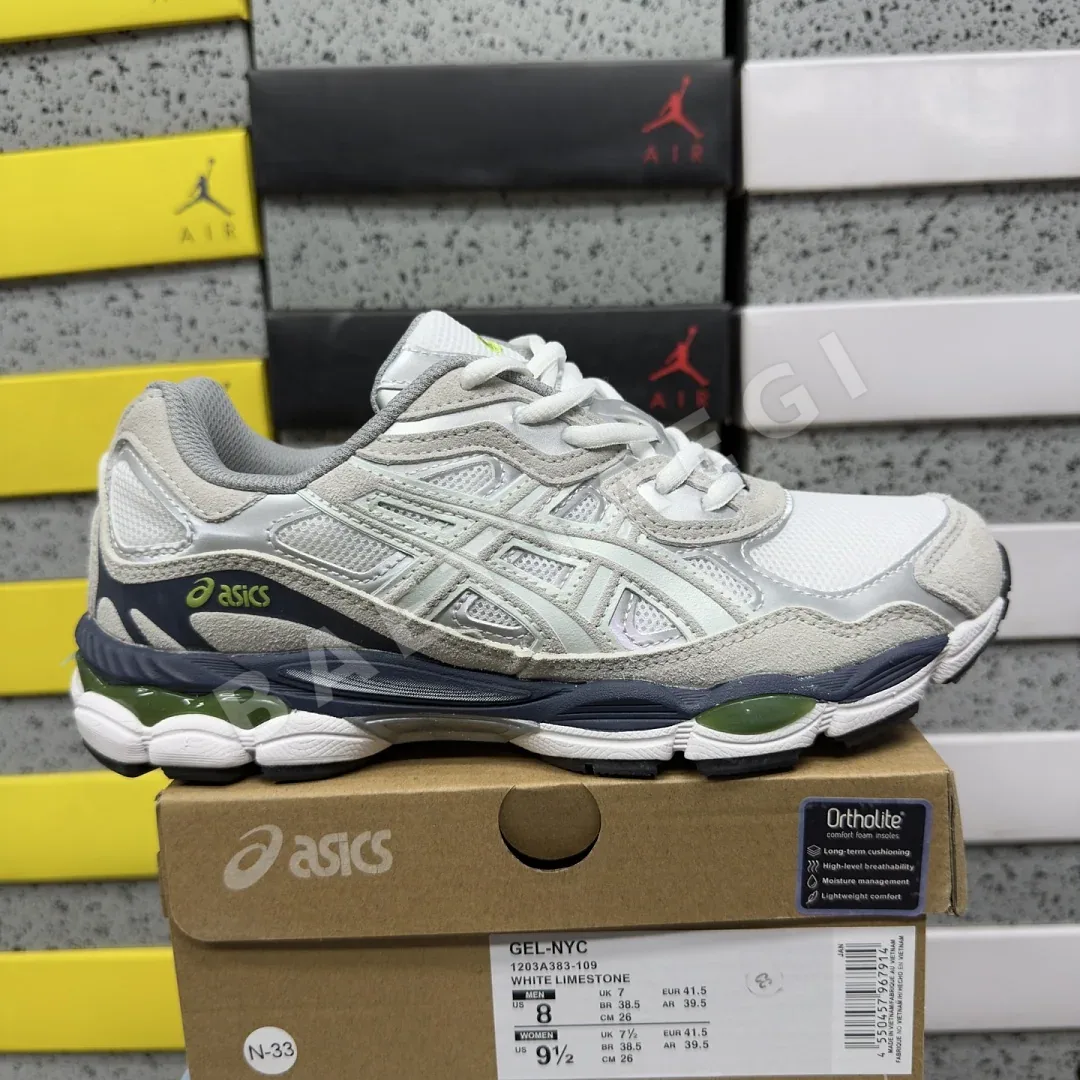 아식스 [WZ] 젤 NYC 1203A383-109 200468 Asics Gel-NYC White Glacier Grey
