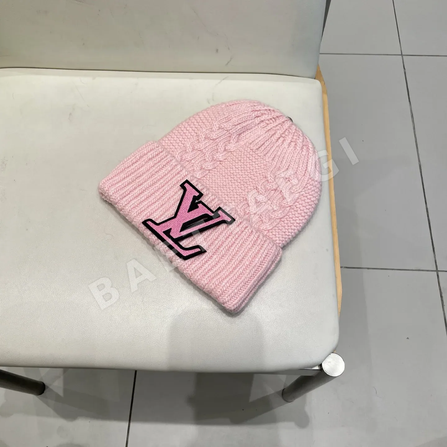 루이비통 울 래빗 퍼 니트 모자 상세 이미지 2
