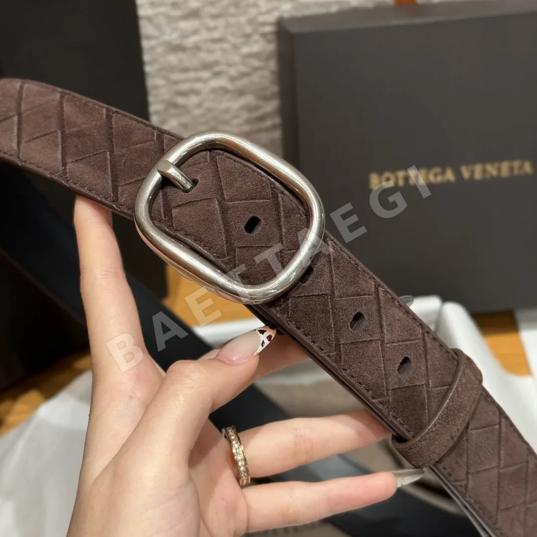 보테가베네타 인트레치아토 스웨이드 벨트 상세 이미지 6