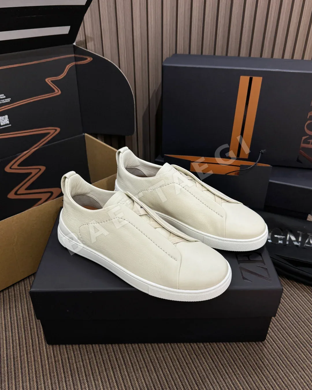 제냐 신발 208595 Zegna Sneakers 상세 이미지 2